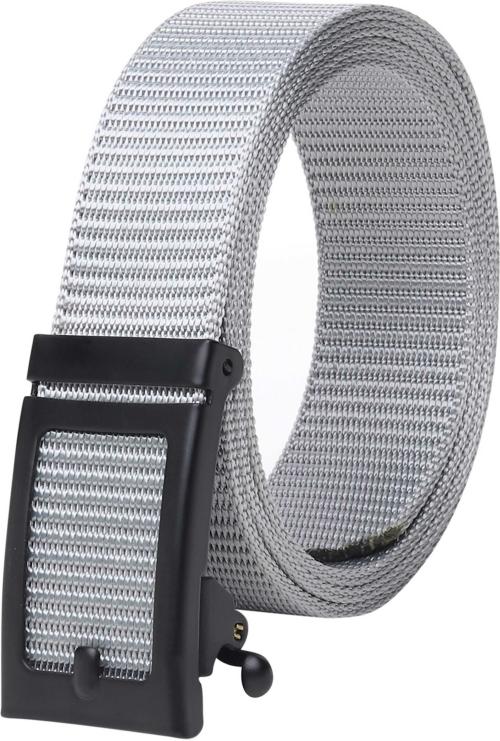 Kastner Men Grey Canvas Casual Belt - 30