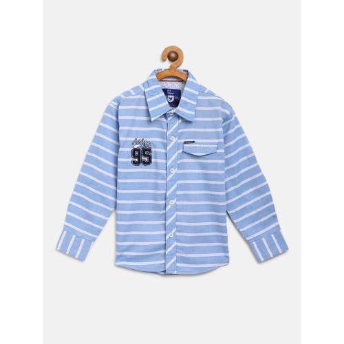 612 League Boys Shirts in Blue Color