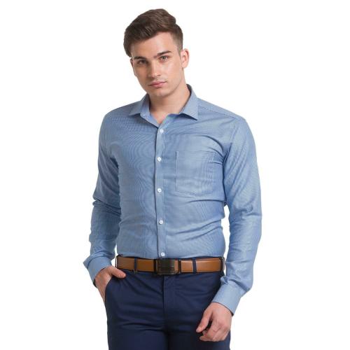Park Avenue Men Formal Dark Blue Shirt