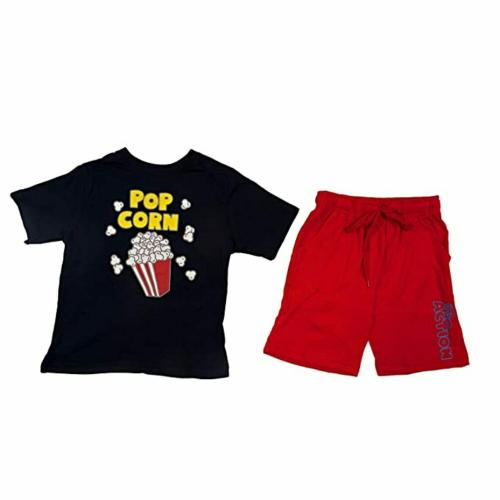 My Cubs - Boys Top and Shorts Set - Navy Popcorn - 3-4 Years