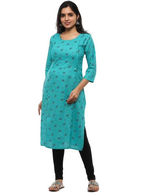 Sushil Cotton Feeding Kurtis for Women - XXL size (7242d)