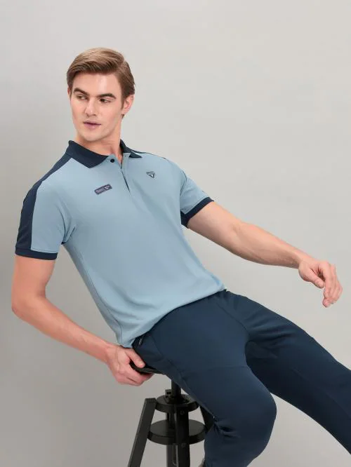 Technosport Men's Polo Half Sleeve T-Shirt