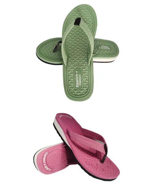 Combo Pisata Heena And Soft Meharoon Heel Slipper_7