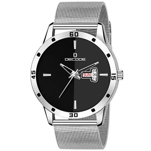 Decode DCD 30-Dual Mesh Chain Day and Date Watch
