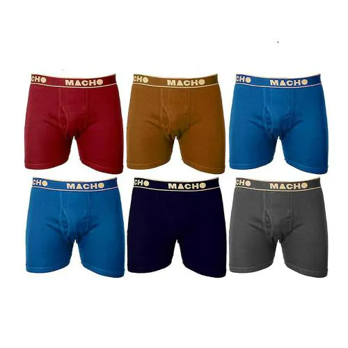 IGNOTO Amul Macho (Pack of 6)(100CM) Men's Long Cotton Fine Trunk (Colour: Assorted)
