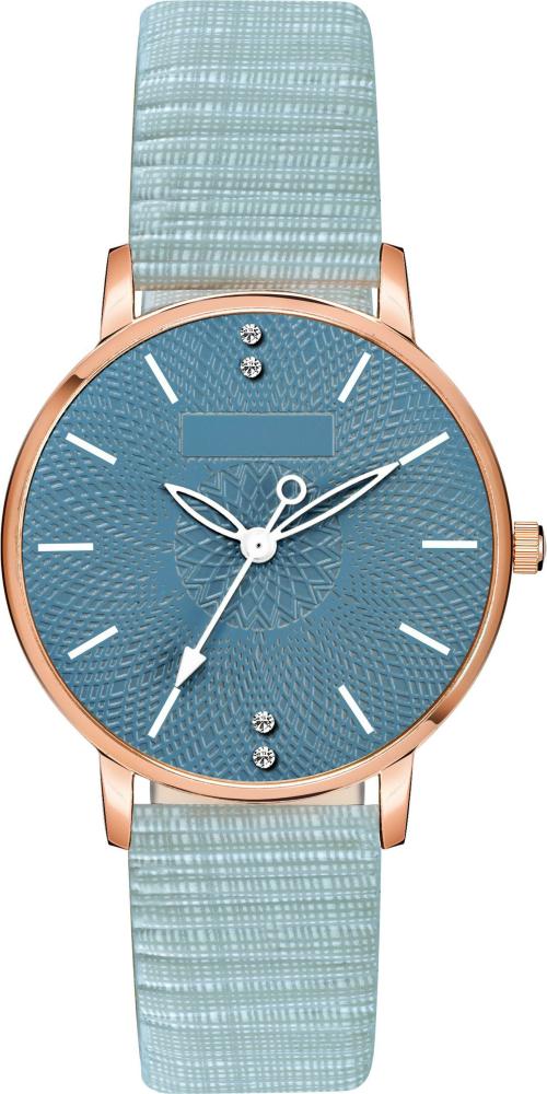 DAINTY Blue Dial Blue Strap Analog Watch For Women