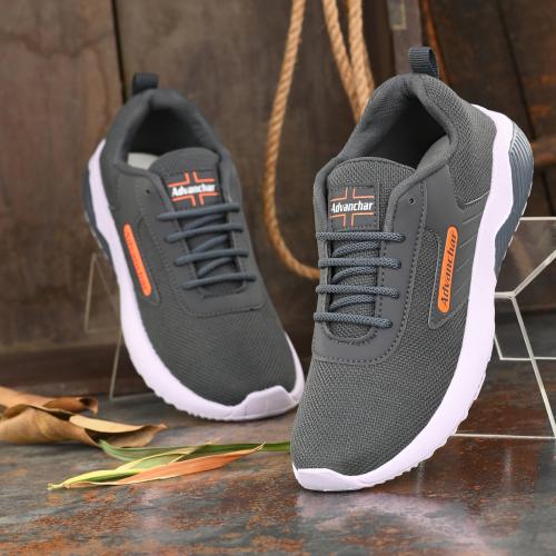 Nobelite Grey Casual Shoes For Men-Advanchar