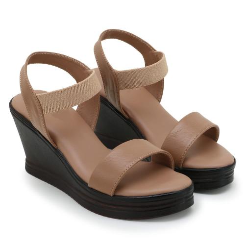 Shoe Lab Women's Comfortable Beige Sandal