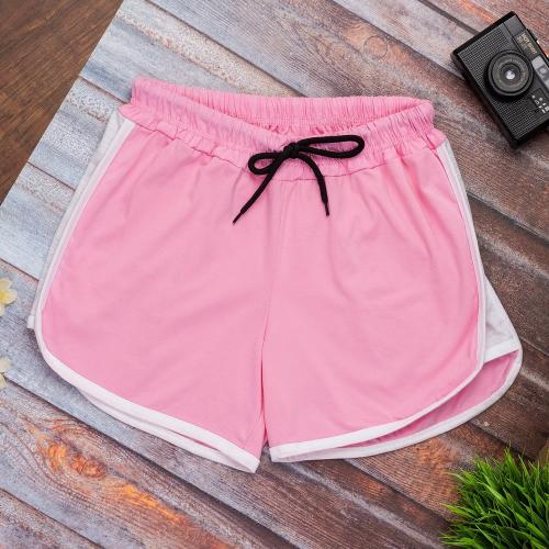 Powermerc Fashionable Cotton Solid Shorts for Women.