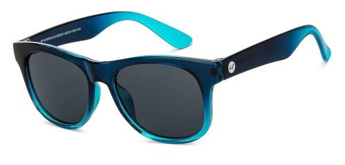 Hooper By Lenskart 100 Percentage UV Protected Full Rim Square Transparent Blue Sunglass for Boys and Girls (5 to 8 Years)