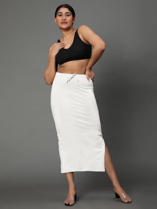 Kasak Women's Cotton Mermaid Style Saree Shapewear/Petticoat