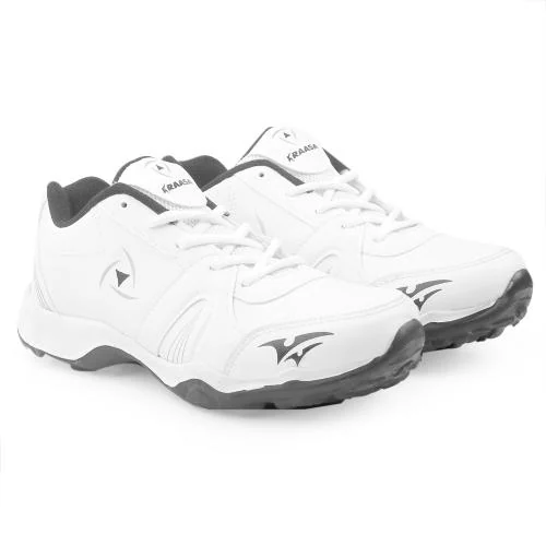 Kraasa White Regular Running Shoes For Men
