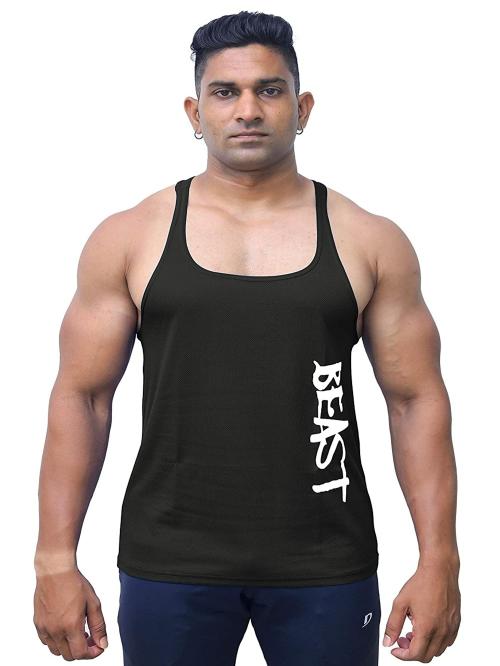 DECISIVE Men's Regular Fit Gym Vest