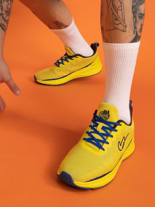 Campus CAMP SCORE GRNSHEEN/R.BLU Men's Running shoes