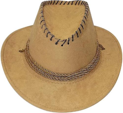 Buy Tricky Shopper Men Polyester Cap Large-Brim Western Rope Rider ...