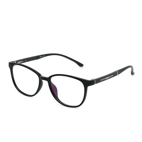 Vast Unisex Round Blue Cut Anti Glare UV Protection Full Frame Spectacles Glasses For mobile, Laptop, Tablet, Computer - (8005) (Zero Power)