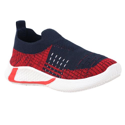 LEVOT FLYNET Walking Shoes Velcro Running Shoes Out door unisex shoes shoes For Boys & Girls(2.5-3 Years)-RED
