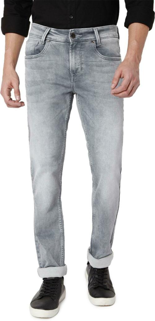 Mufti DENIM DELUXE STRETCH SUPER SLIM FIT LIGHT GREY JEANS