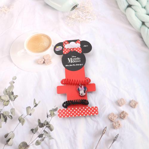 Li'l Diva Minnie Mouse Wire Hair Tie Pack of 2