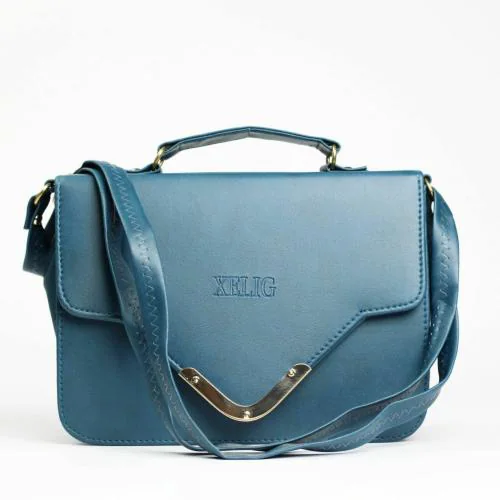 XELIG Trendy Branded Sling bag With Non Detachable strap For Women & Girl-(BLUE COLOR)