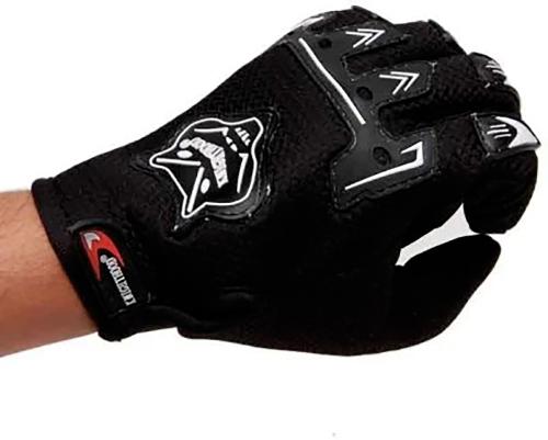 FASHNO Men's KTM Bike Racing Riding Full Gloves Driving Gloves Black Color, (Pack Of 1)