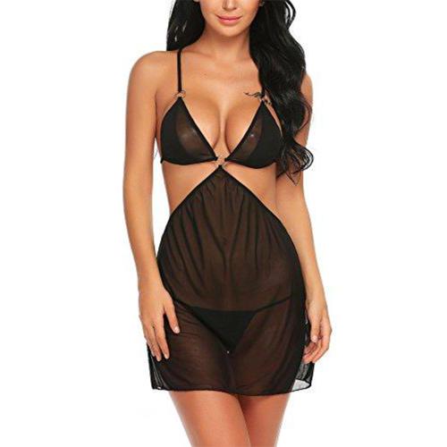 KLOVVY Women Babydoll Dress/Babydoll Dress/Wedding Babydoll Dress/Women Babydoll Dress In Black Color