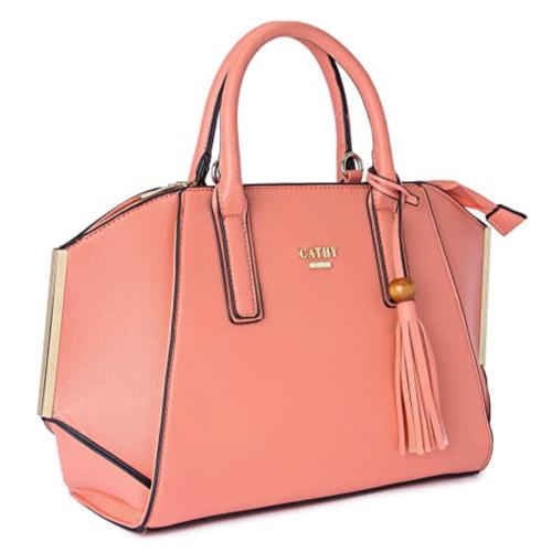 Cathy London Women Peach Handbag