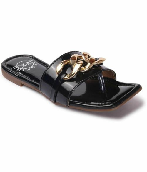 Prasking Black Flats for Women