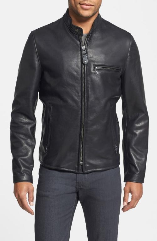 PRIME LEATHER STUDIO Men's Black Hand made Genuine lambskin leather Winter Jacket