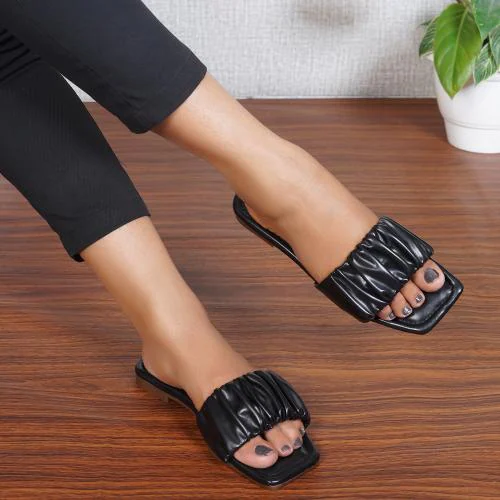 JM LOOKS Flat Fashion Sandal and Slipper's for Women's & Girl's Daily Use Wear Slipper's