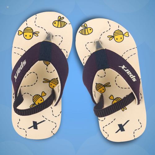 Sparx Beige Casual Slipper Boys SFK 519