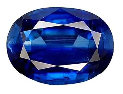 BAGUE Natural Crystal Blue Sapphire 5.5 Carat