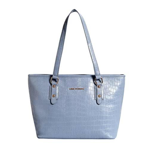 Lino Perros Womens Blue Shoulder Bag