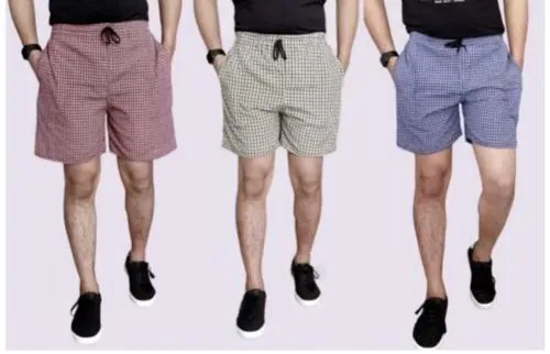 QITJAS Checkered Men Boxer (Pack of 3)