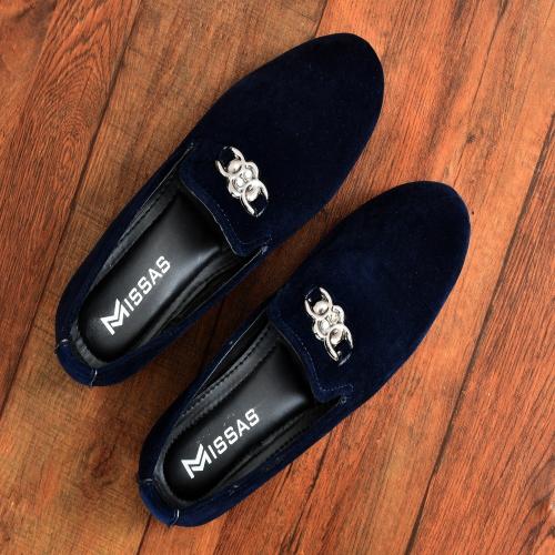 Kids loafers shoes / casual shoes for boys (Blue)