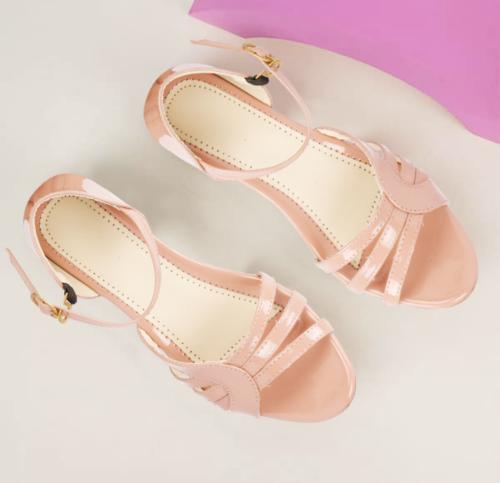 AROOM Pink Casual Stylish Comfortable Flat Bellies Shoes for Women and Girls Daily Use Wear.