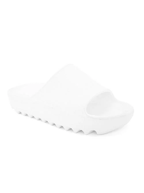 Buy URBAN SHOES Men's White FlipFlops/Slippers Online at Best Prices