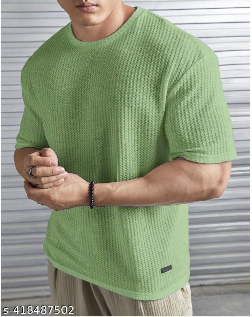 TAZO Mens Round Neck | Printed T-Shirt | Oversized T-Shirts | Loose Fit | Elbow Length Sleeve T-Shirt | T Shirt For Mens | Mens T Shirt | Mens Tshirt | Tshirt for Mens | T Shirts | Tshirts | Funky T-Shirt | Mens Tshirt