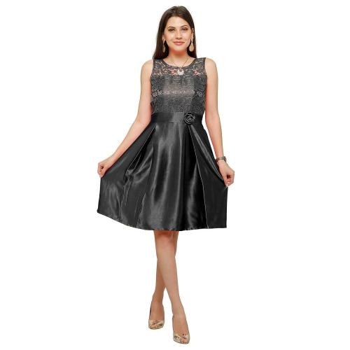 Buy Retrovis Women Black Dress XS Online at Best Prices in India JioMart.