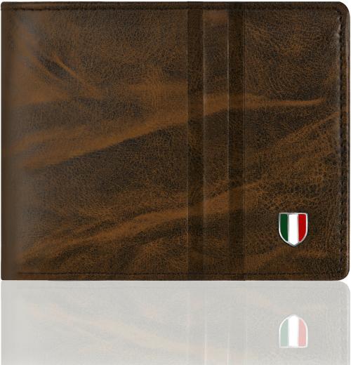 Giovanny Brown Artificial Leather Wallet For Men
