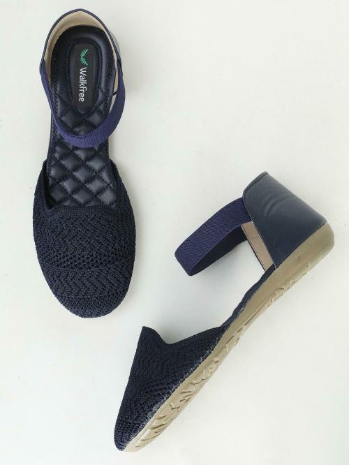 Walkfree Women Navy Sandals JioMart