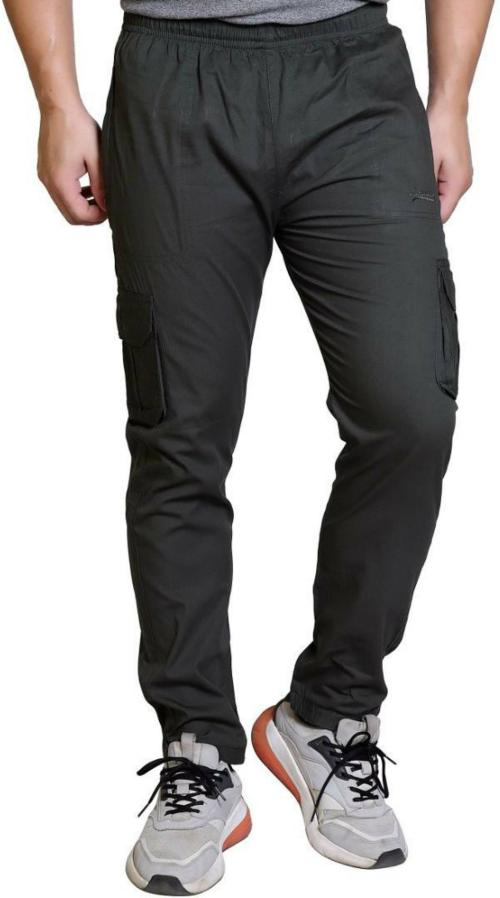 US Raw Vintage Vintage Men Grey Cotton Blend Cargos