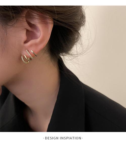 PolluxCraft Korean Earrings For Girls and Women/Gold-Plated Earrings/Alloy Clip-On Earrings