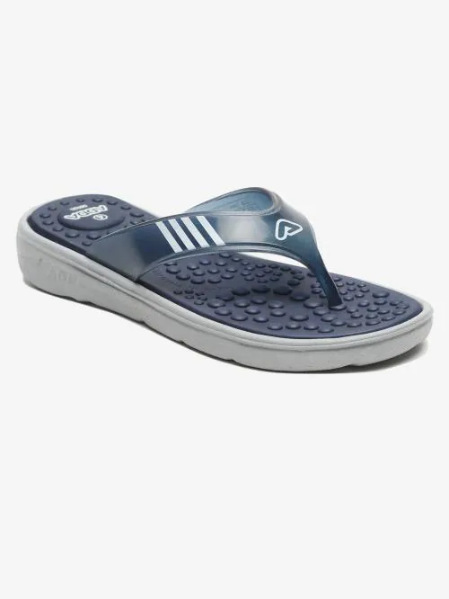 ADDA TM-L2 Women Navy & Grey Solid Thong Flip-flop