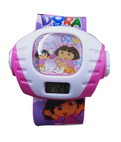 Zest4KidsMulticolor Dial Single Projector Watch Shows Image Of Favorite Cartoon Character