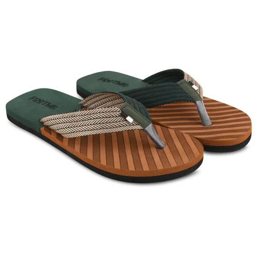 FOOTME Mens Comfortable Trending And Stylish Multicolor Laser Slipper And Flipflop