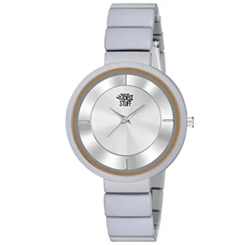 Swadesi Stuff Grey Stainless Steel Analog Watch For Women