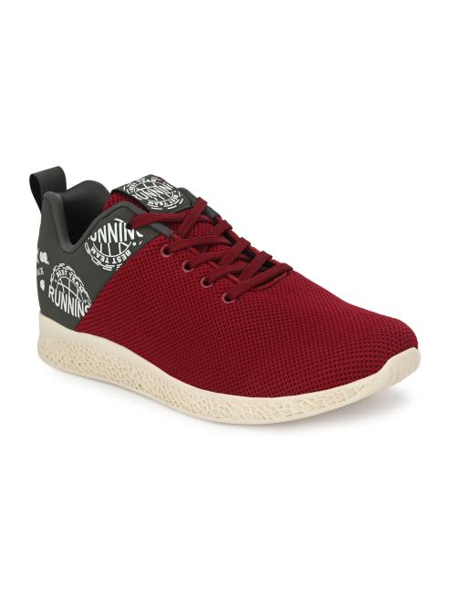 OFF LIMITS TEAM Maroon Running Shoes For Men