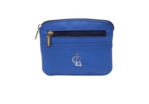 CZAR LEDER Genuine Leather zip closure Tan Key / Small Coin Purse I Internal polystar lining I Soft Leather Key Case I Long lasting I Regular size- Beige