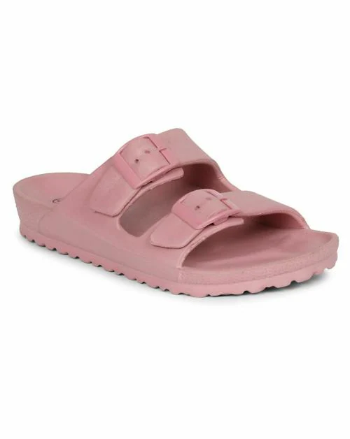 MOZAFIA Flip Flops Blush